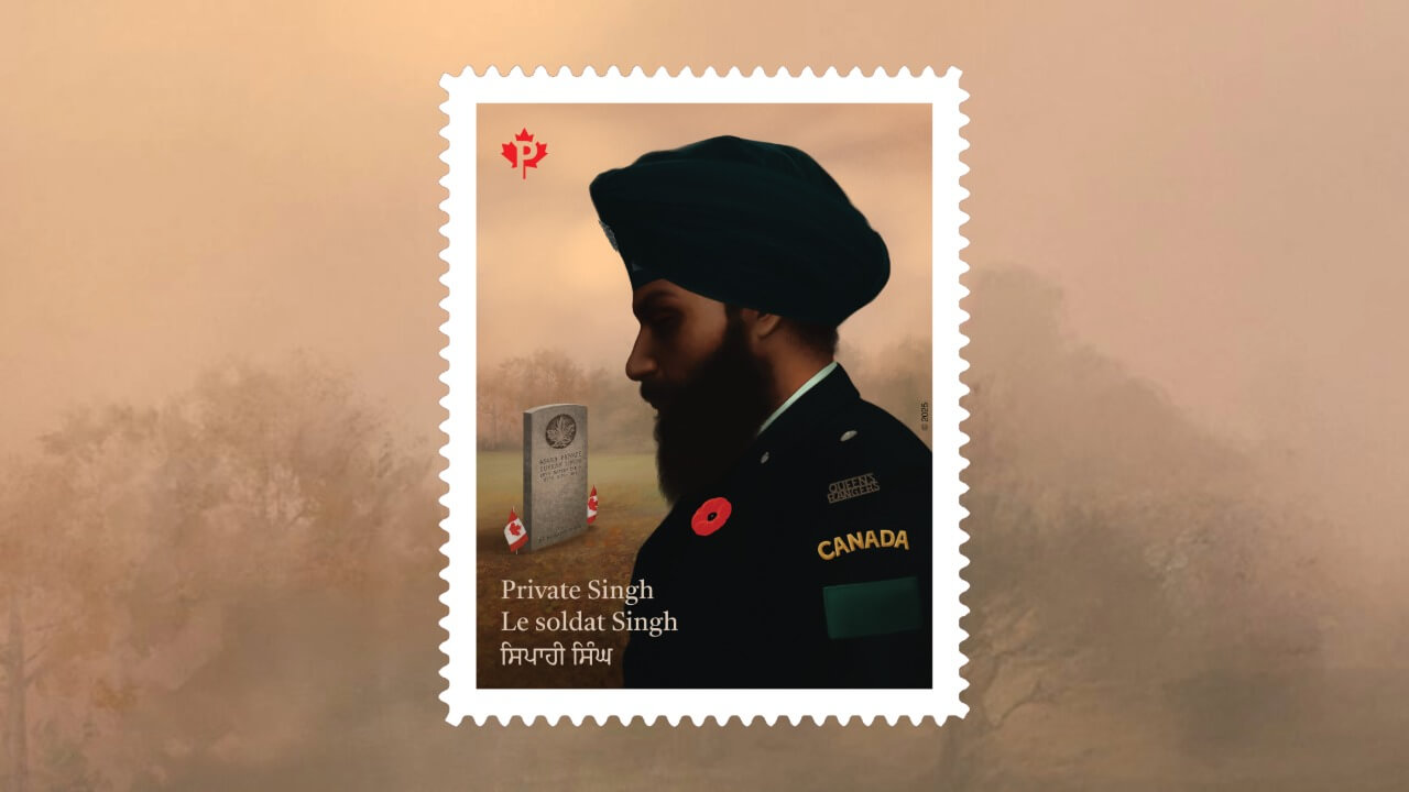Remembrance Day - Sikh Stamp